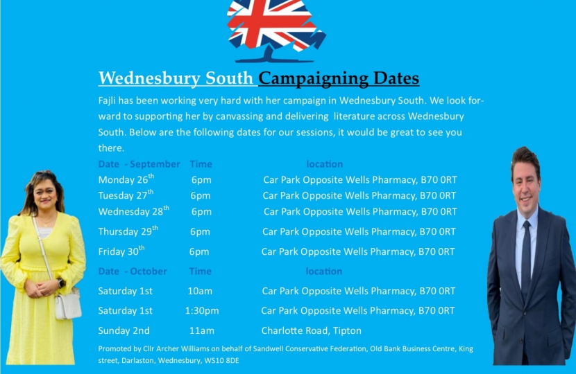 Wednesbury South By-Election