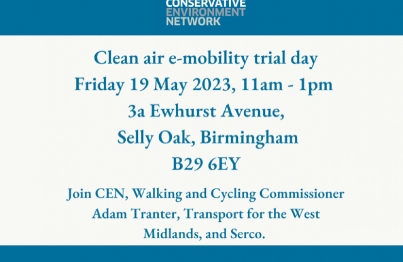 Clean air e-mobility Trial Day